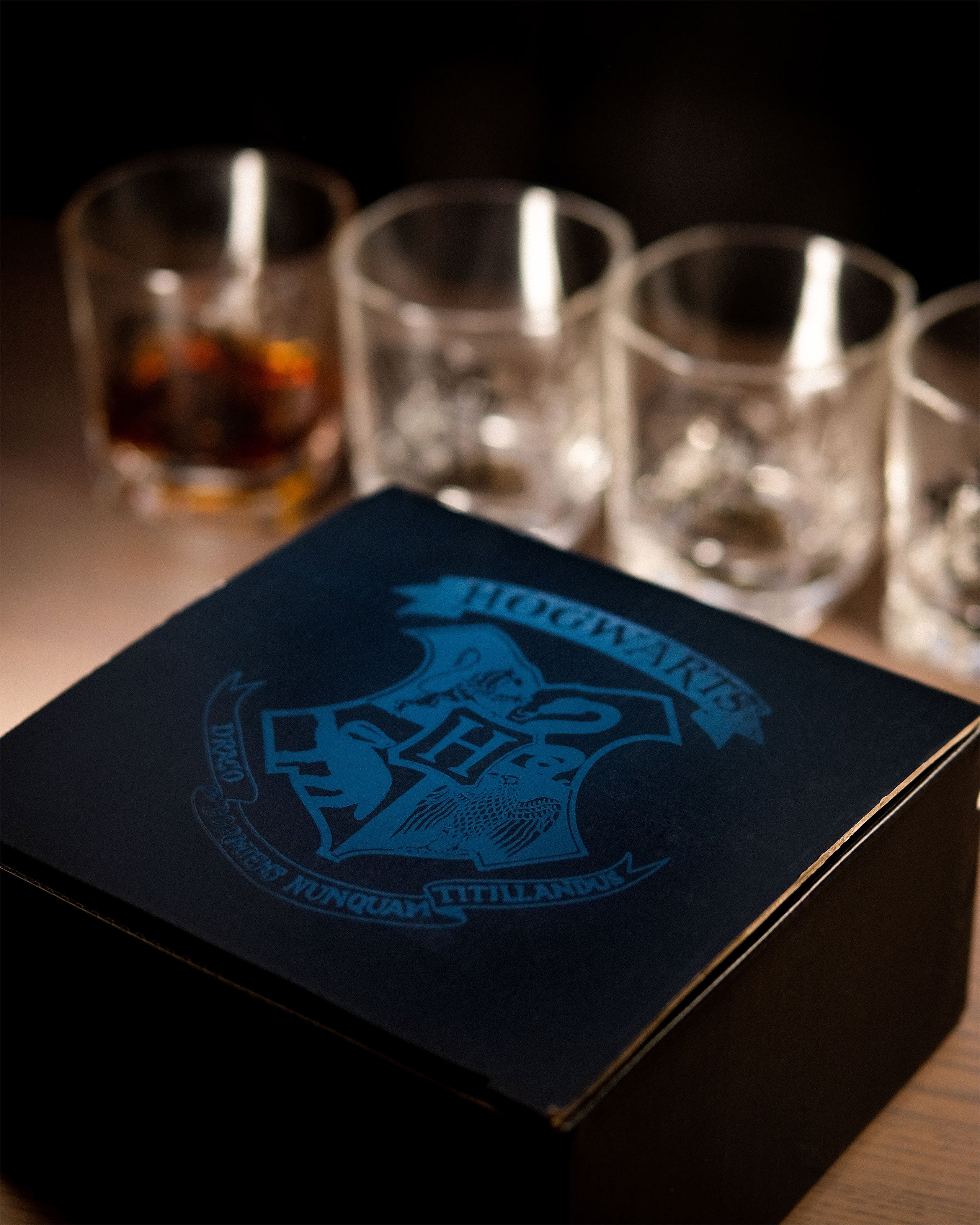 Imagen del producto Harry Potter - Conjunto de vasos de los escudos de las casas 4 piezas