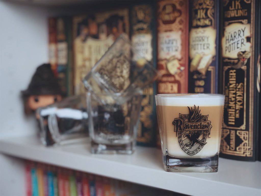 Imagen del producto Harry Potter - Conjunto de vasos de los escudos de las casas 4 piezas