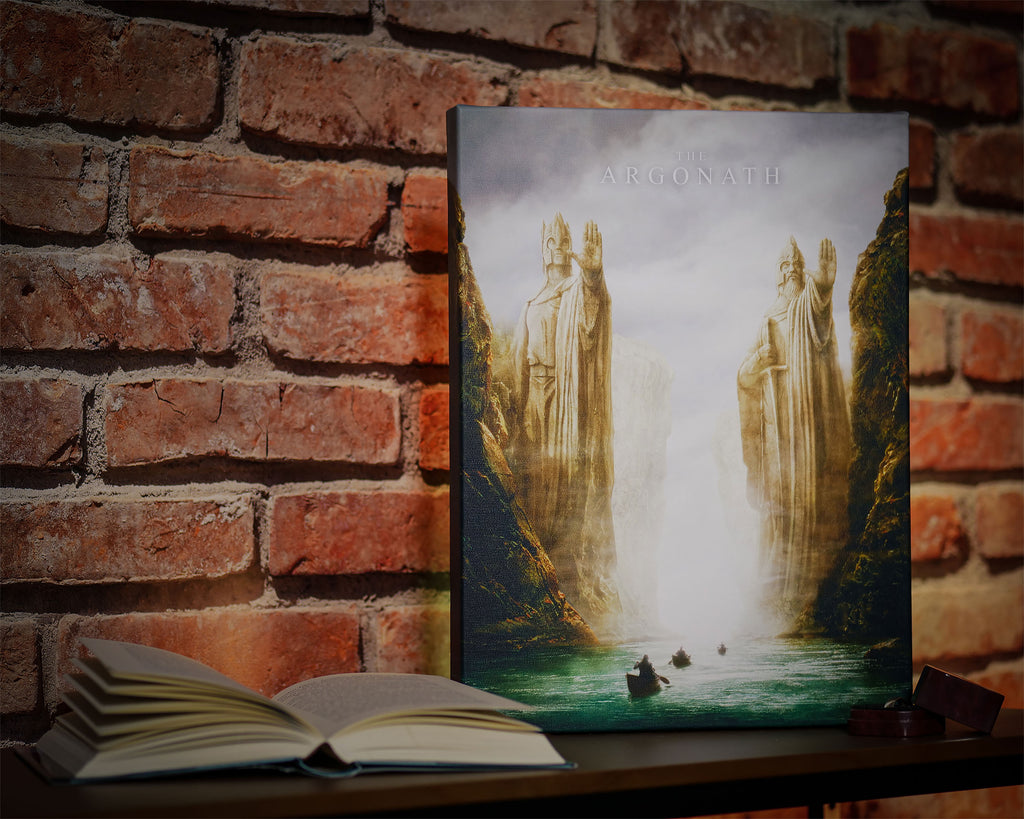 Imagen del producto Señor de los Anillos - Cuadro de pared Argonath con luz