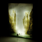 Imagen del producto Señor de los Anillos - Cuadro de pared Argonath con luz
