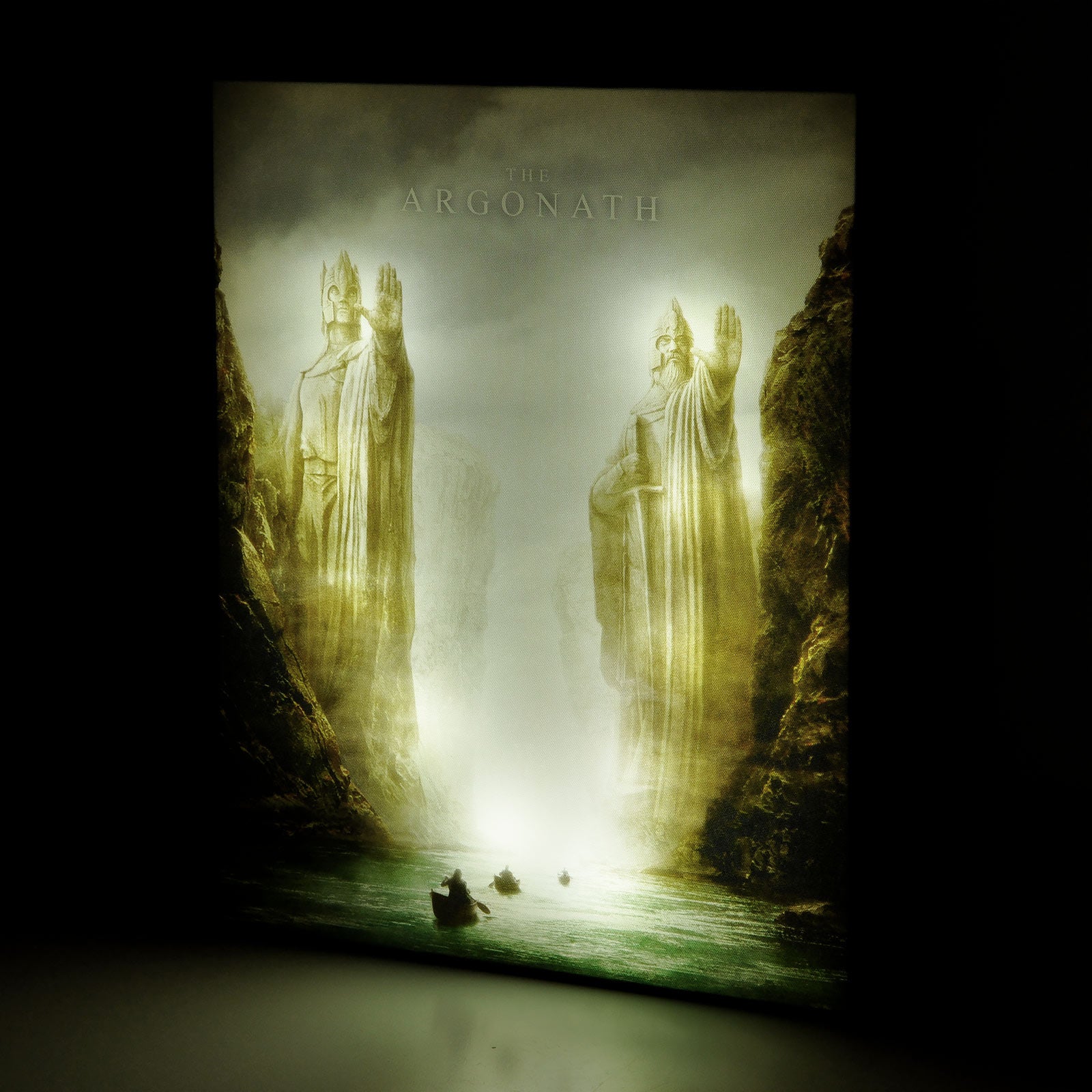 Imagen del producto Señor de los Anillos - Cuadro de pared Argonath con luz