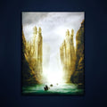 Imagen del producto Señor de los Anillos - Cuadro de pared Argonath con luz