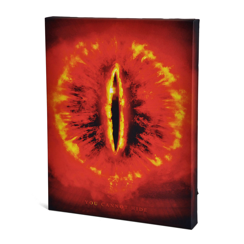 Imagen del producto Señor de los Anillos - Cuadro de pared del Ojo de Sauron con luz