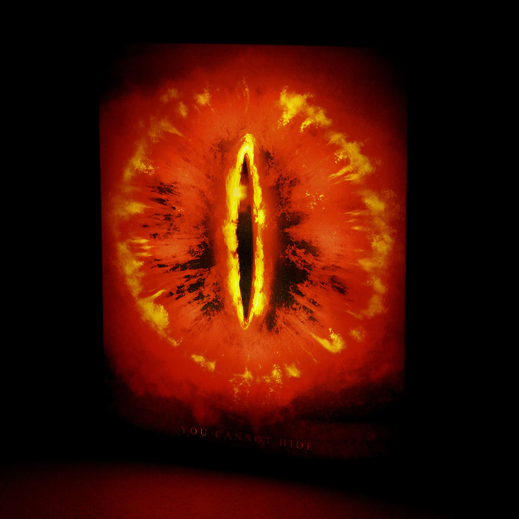 Imagen del producto Señor de los Anillos - Cuadro de pared del Ojo de Sauron con luz