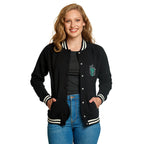 Imagen del producto Harry Potter - Chaqueta universitaria de Slytherin para mujer en negro