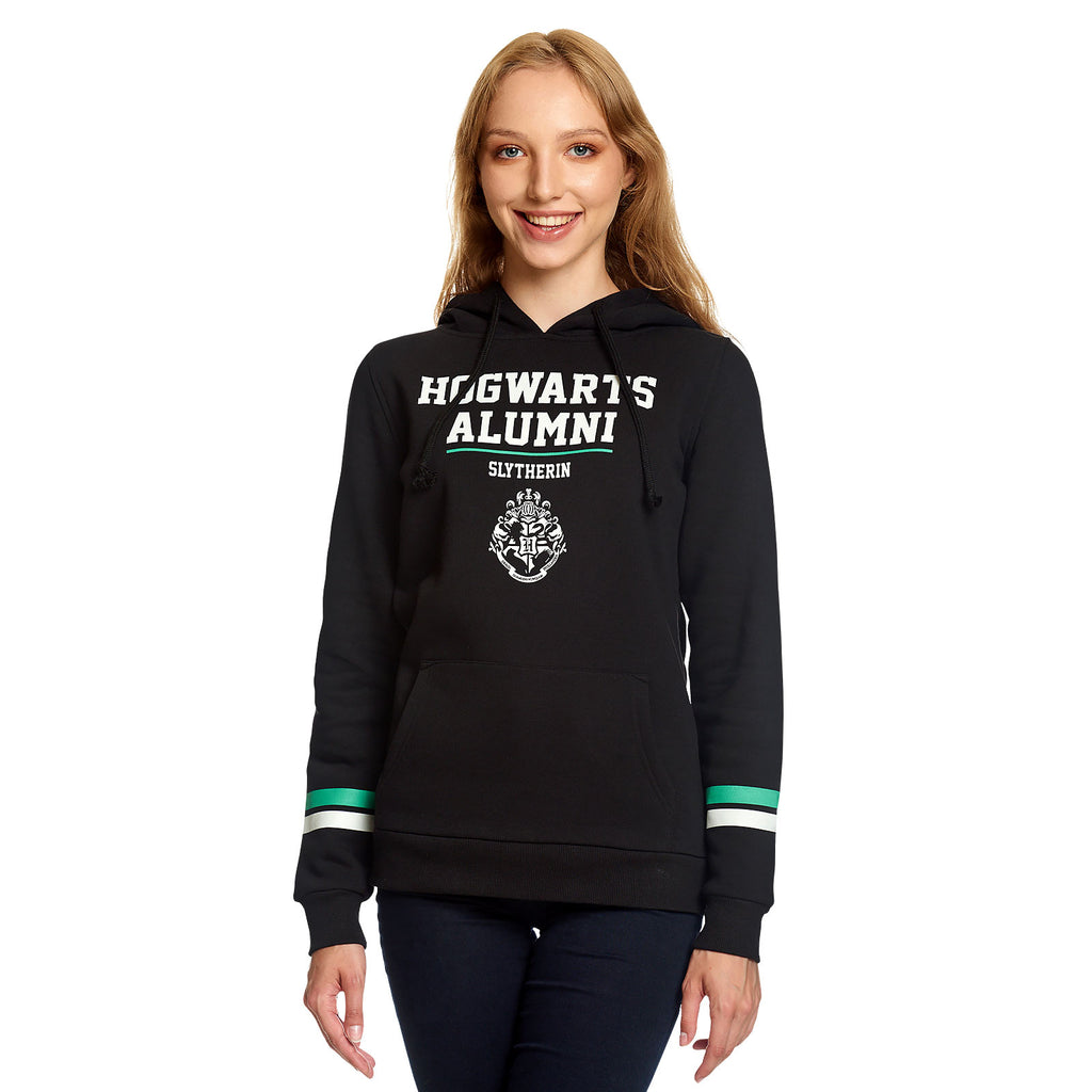 Imagen del producto Harry Potter - Slytherin Hogwarts Alumni Hoodie para mujeres negro