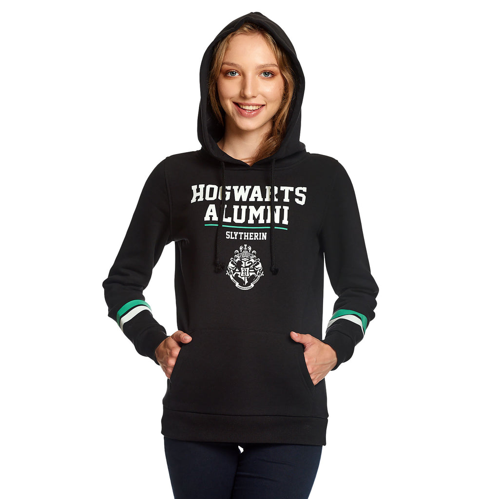 Imagen del producto Harry Potter - Slytherin Hogwarts Alumni Hoodie para mujeres negro