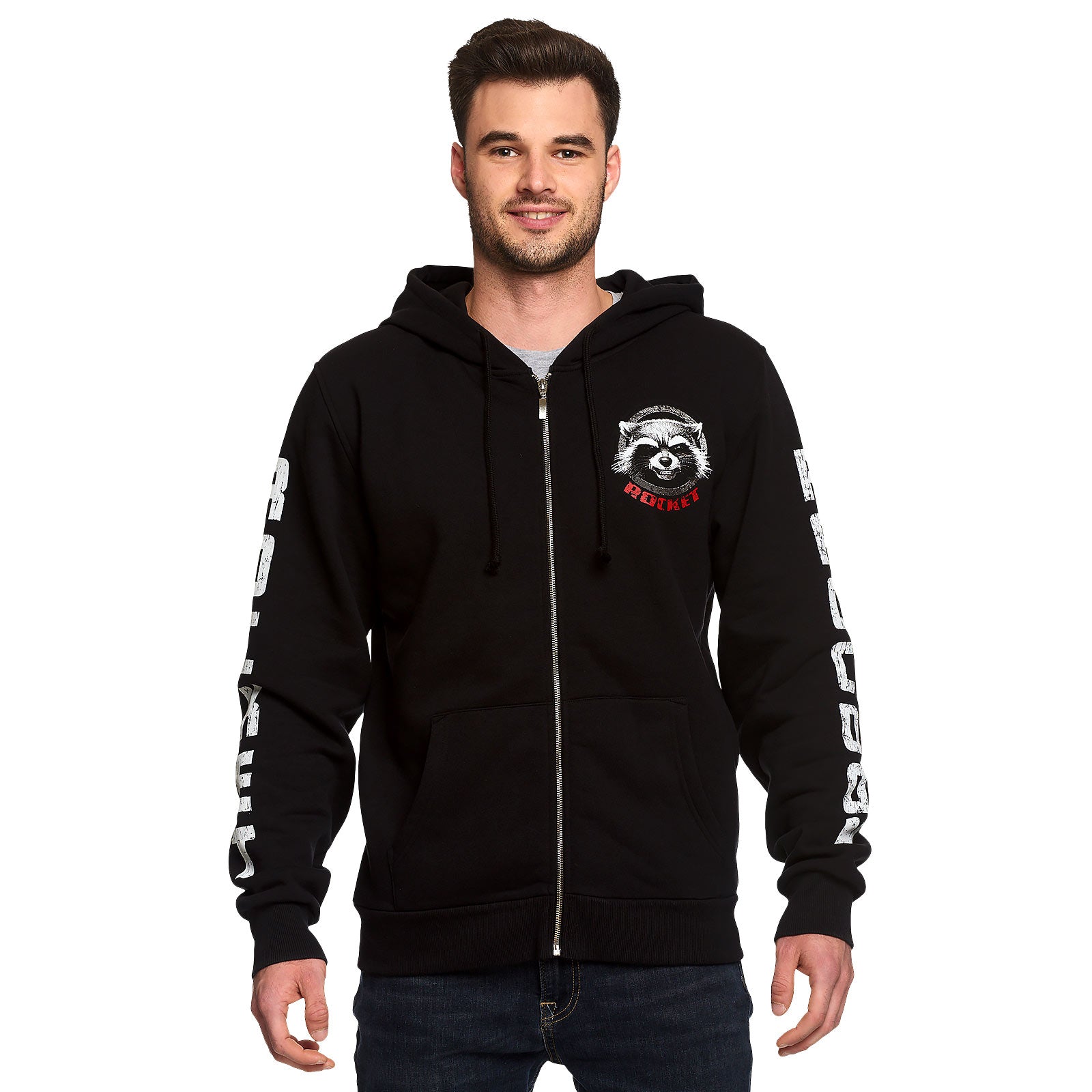 Imagen del producto Guardians of the Galaxy - Chaqueta con capucha de Rocket Raccoon negra