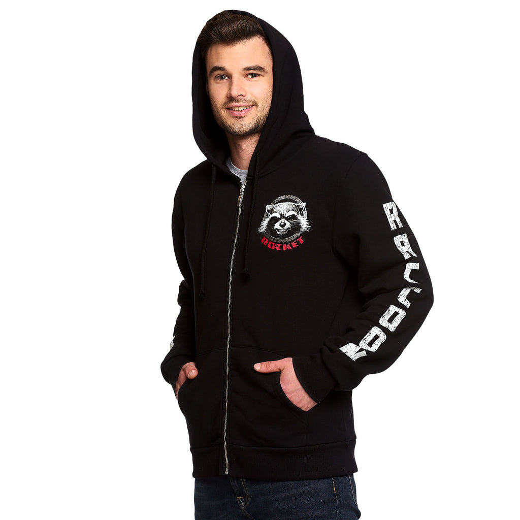 Imagen del producto Guardians of the Galaxy - Chaqueta con capucha de Rocket Raccoon negra