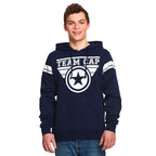 Imagen del producto Captain America - Sudadera con capucha Team Cap azul