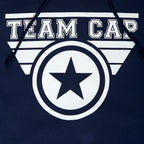 Imagen del producto Captain America - Sudadera con capucha Team Cap azul