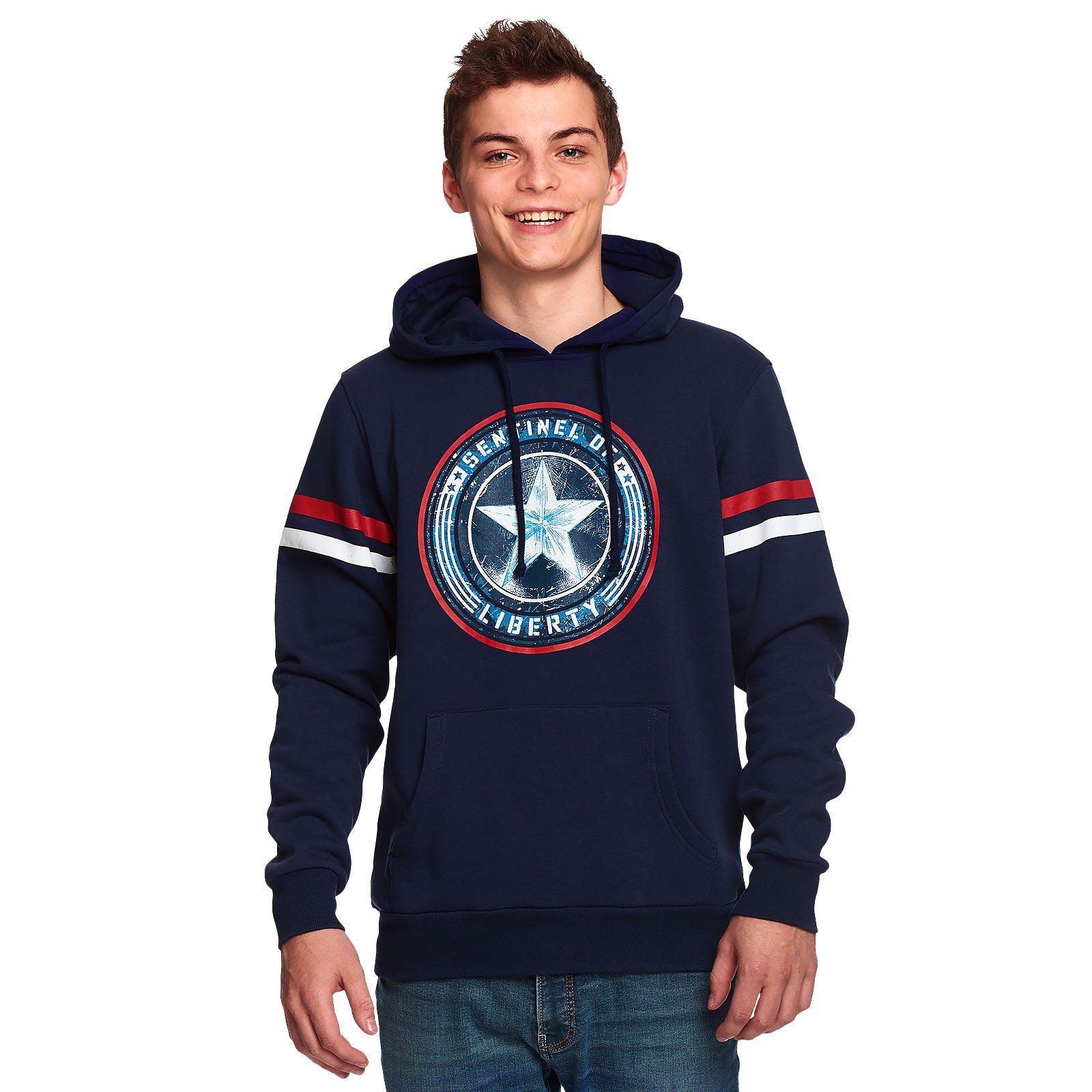 Imagen del producto Captain America - Sudadera con capucha Sentinel of Liberty azul