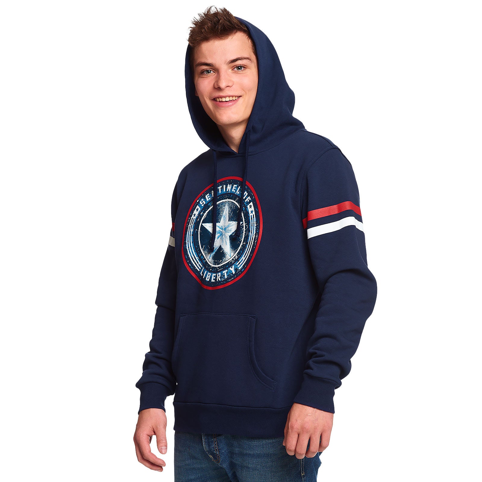Imagen del producto Captain America - Sudadera con capucha Sentinel of Liberty azul