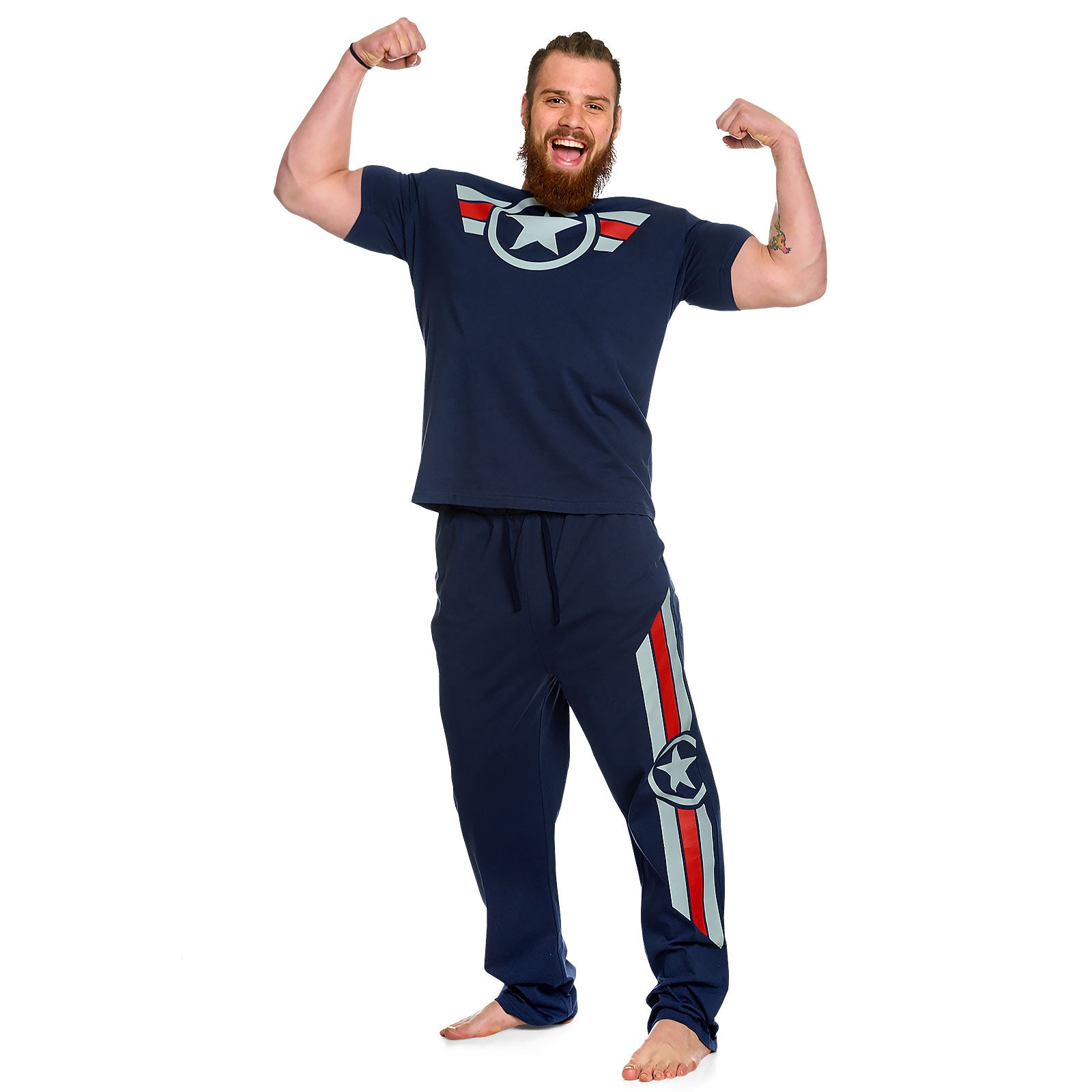 Imagen del producto Capitán América - Pijama de Soldado para Hombres