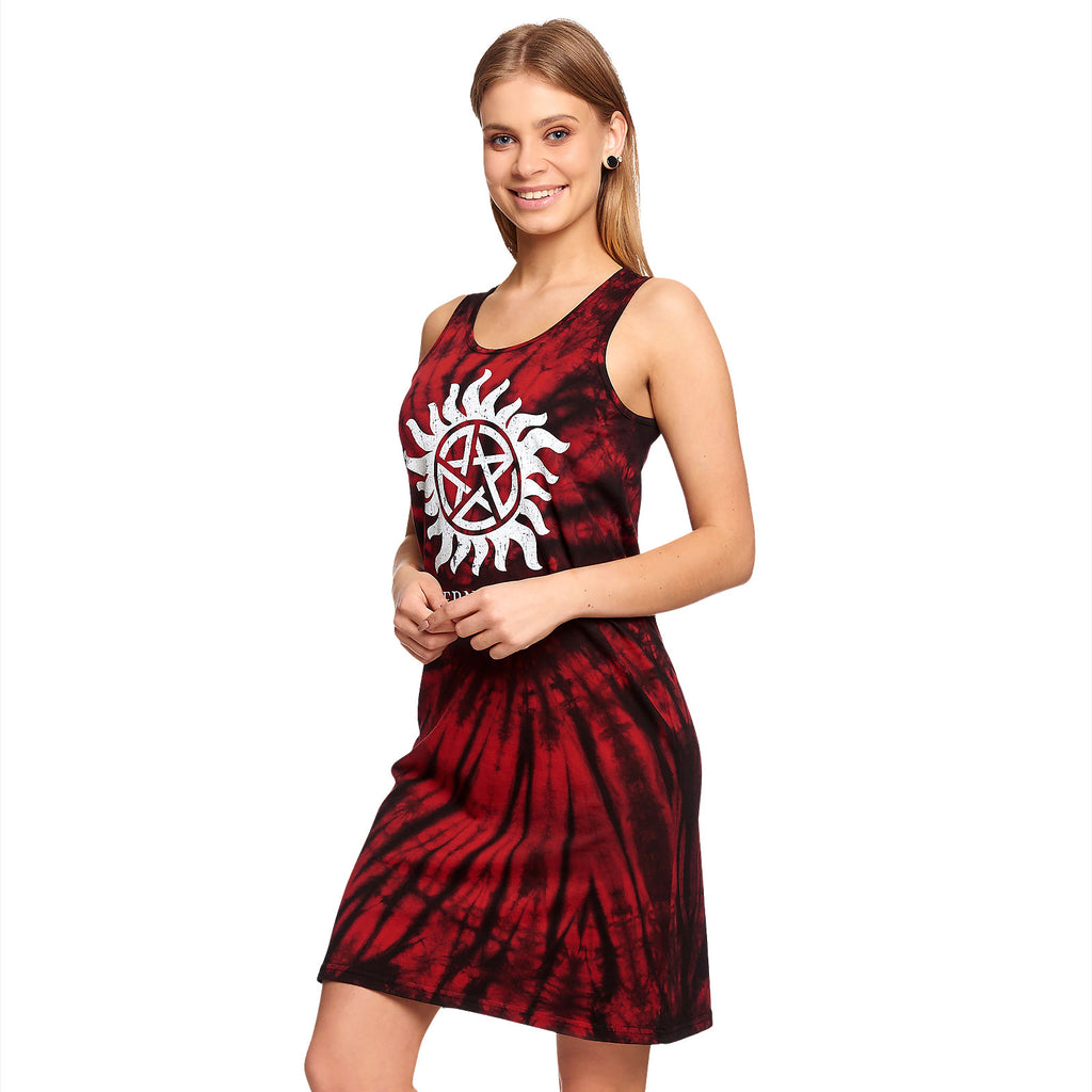 Product image Supernatural - Anti Possession Symbol Batik Mini Dress