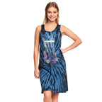 Imagen del producto Doctor Who - Vestido mini de batik Floral Tardis