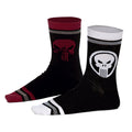 Imagen del producto Punisher - Set de 2 calcetines con logo de Skull