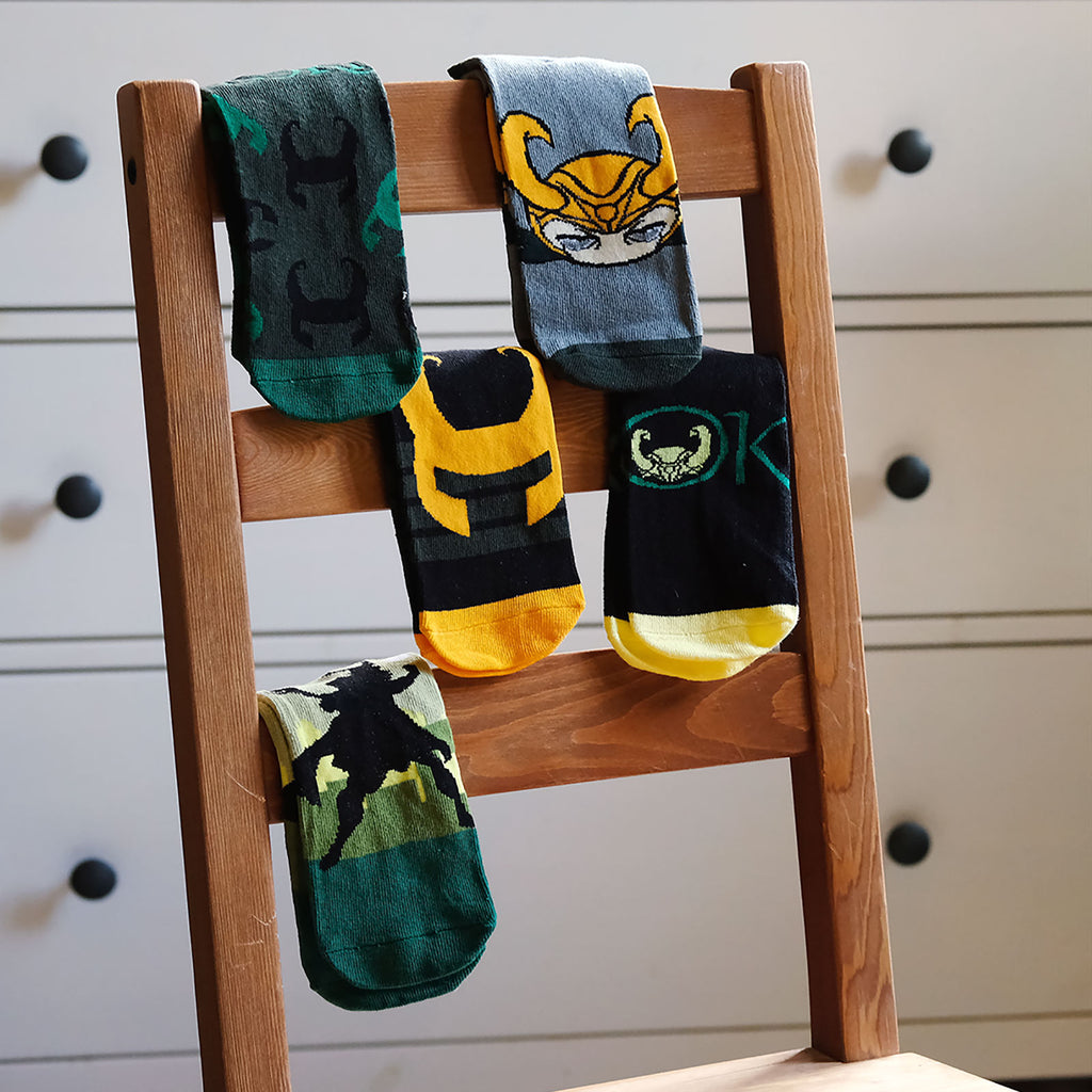 Imagen del producto Marvel - Set de 5 calcetines Loki