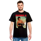 Imagen del producto Rambo - Camiseta de tiro negra