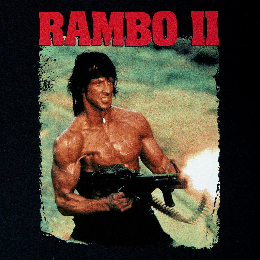Imagen del producto Rambo - Camiseta de tiro negra