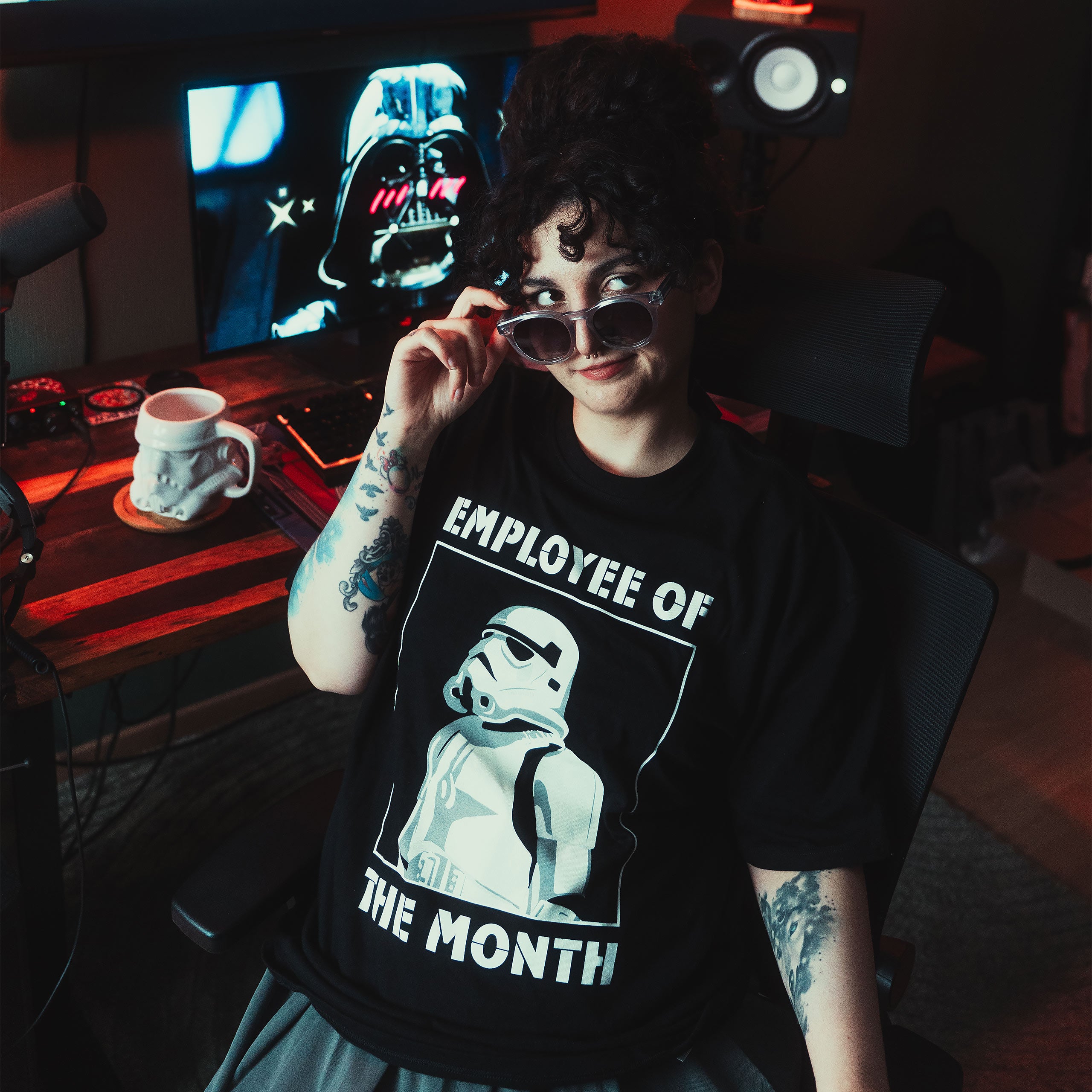 Imagen del producto Star Wars - Camiseta negra de Stormtrooper Empleado del Mes