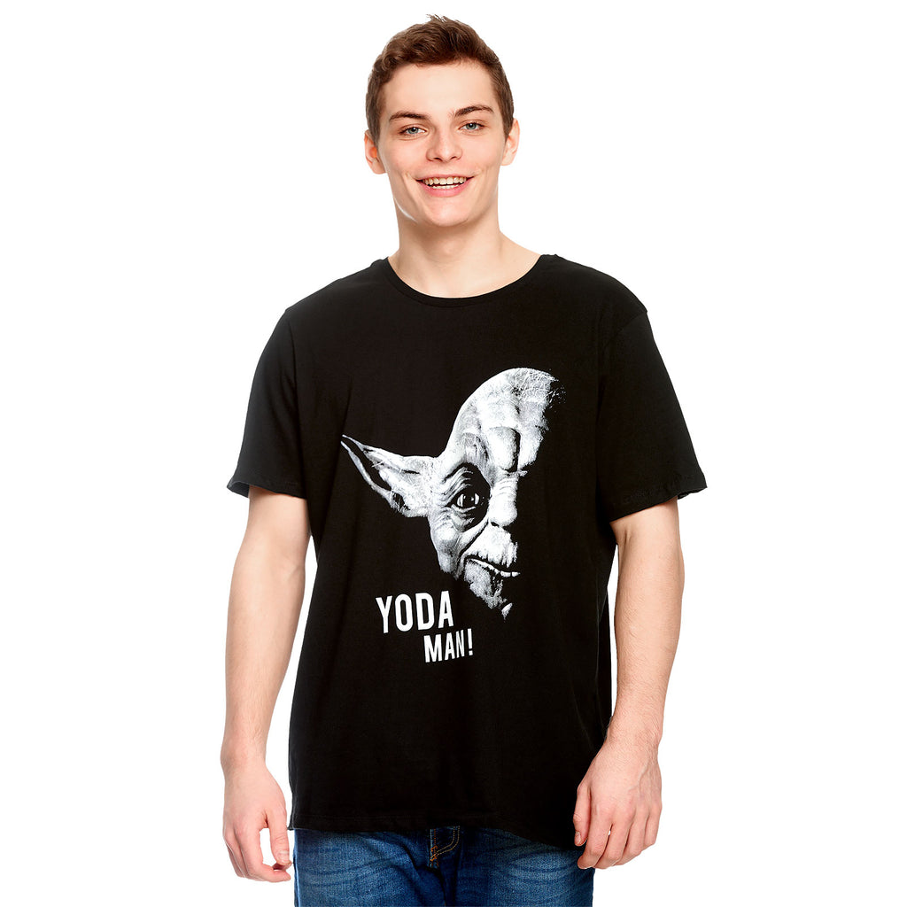 Imagen del producto Star Wars - ¡Hombre Yoda! Camiseta negra