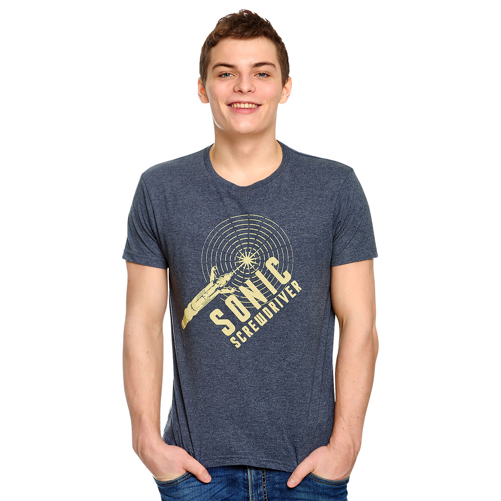 Imagen del producto Doctor Who - Sonic Screwdriver Camiseta azul