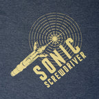 Imagen del producto Doctor Who - Sonic Screwdriver Camiseta azul