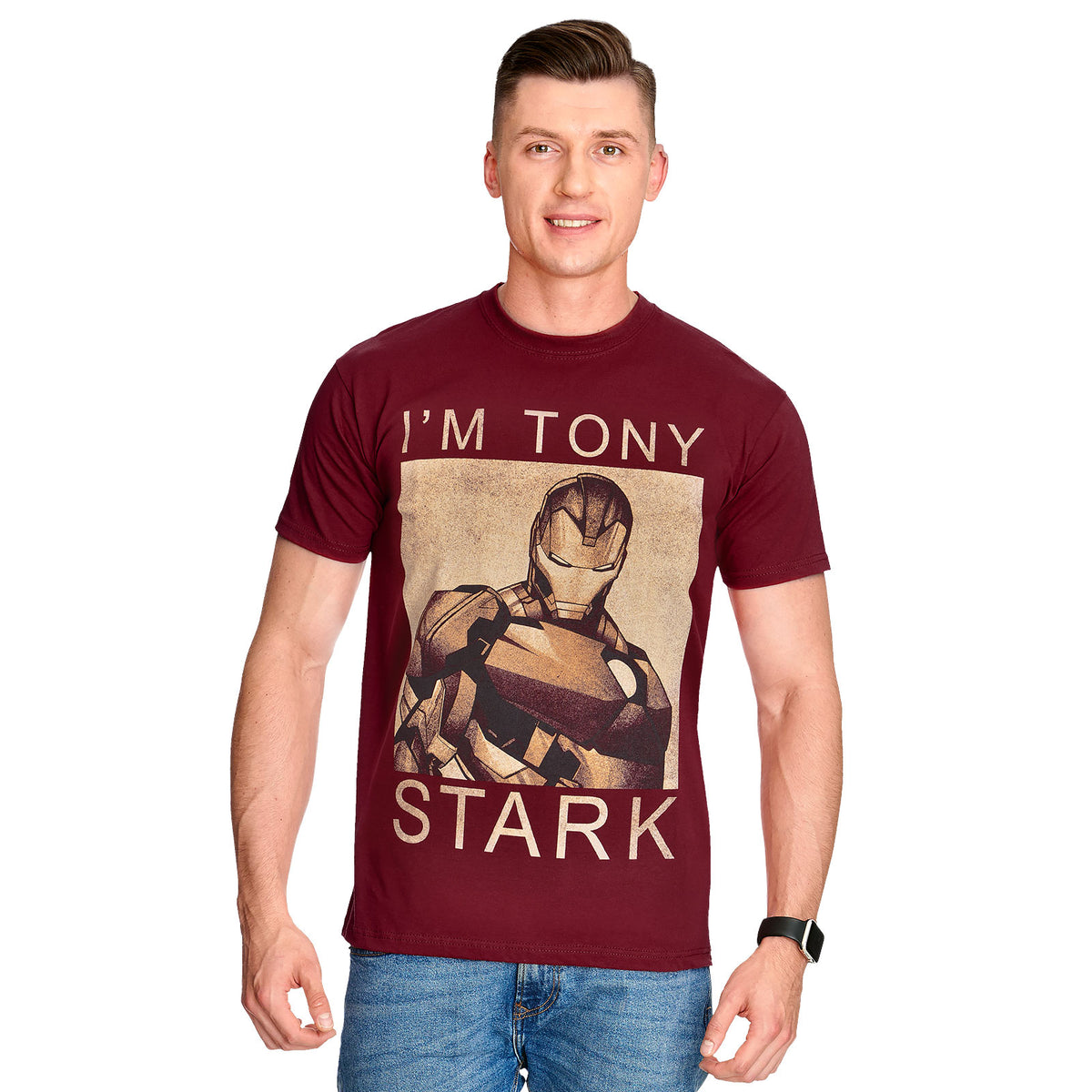 Imagen del producto Iron Man - Soy Tony Stark Camiseta roja