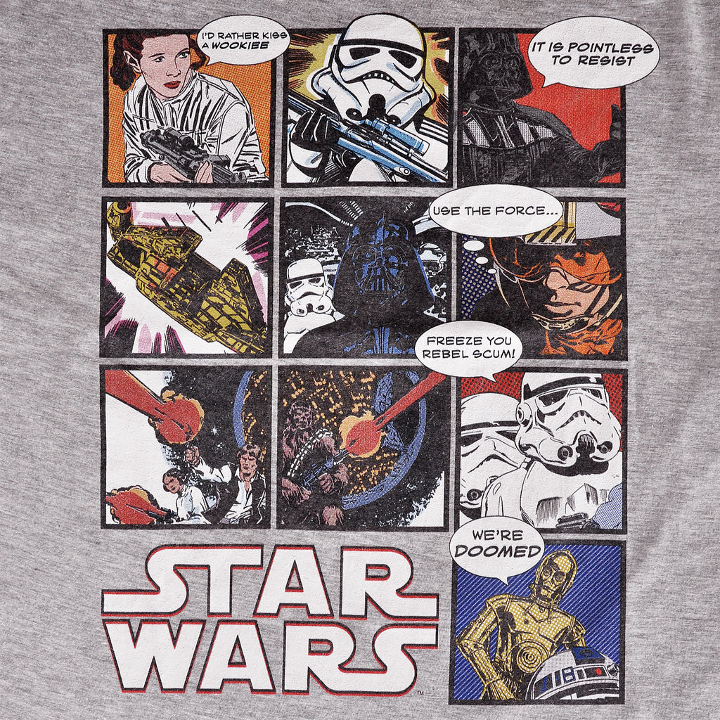 Imagen del producto Star Wars - Camiseta de cómic gris