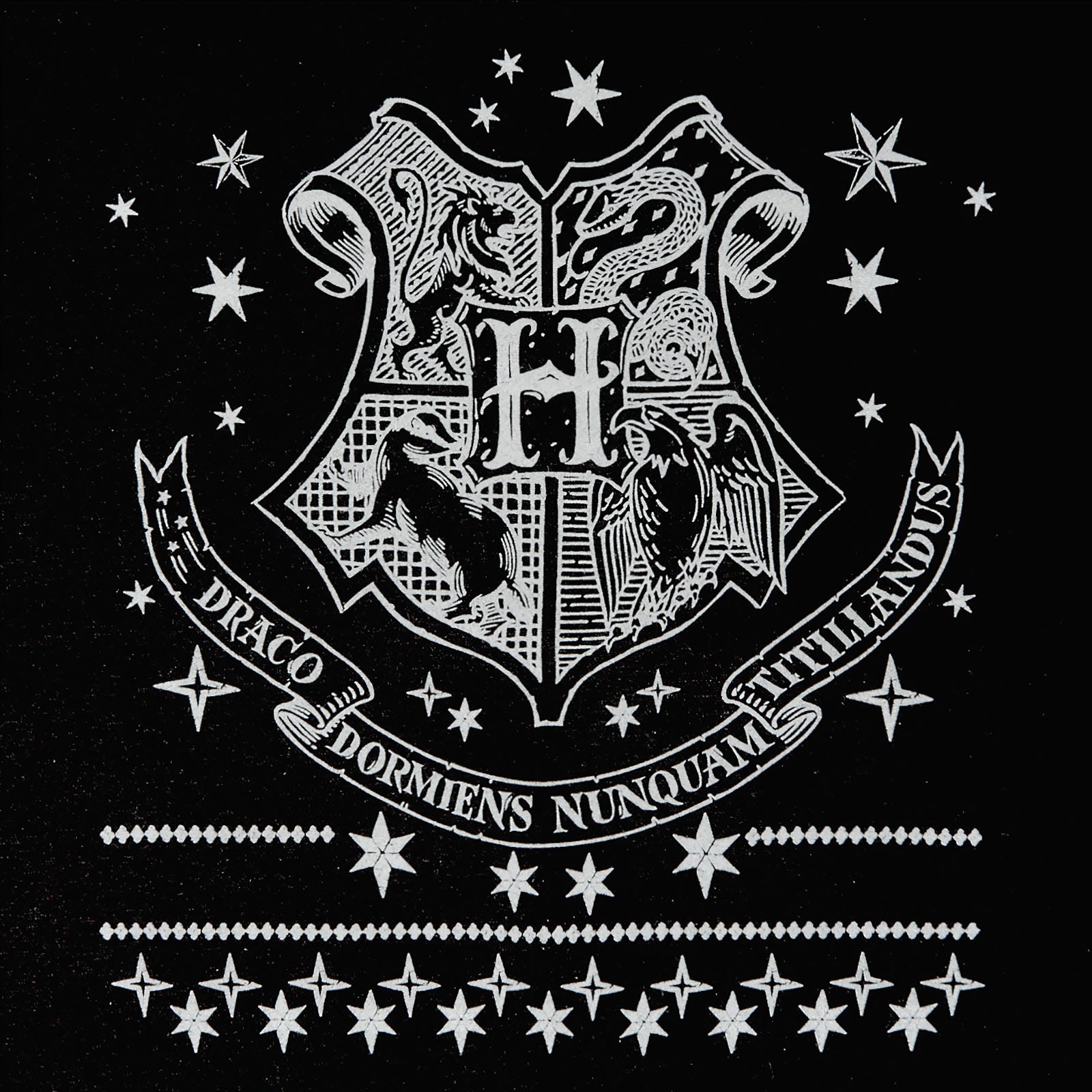 Imagen del producto Harry Potter - Suéter con escudo de Hogwarts negro