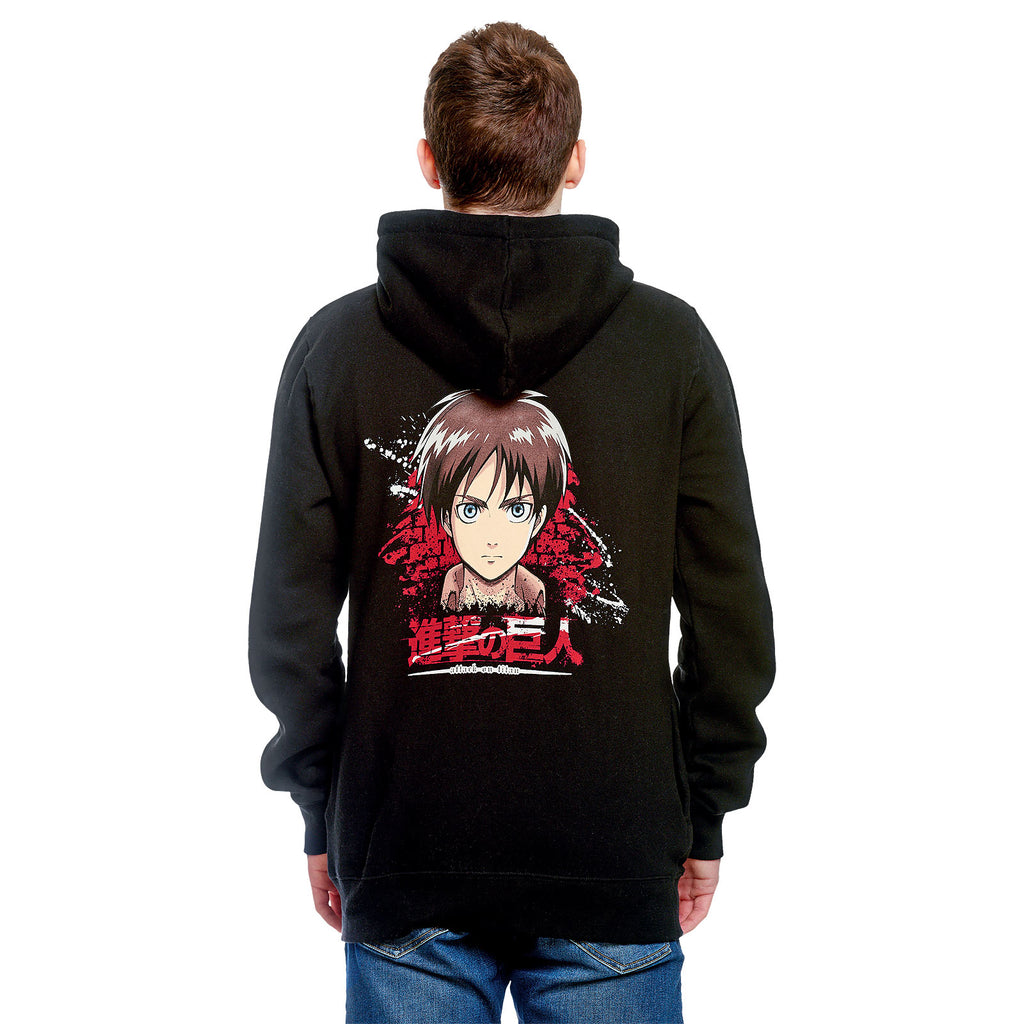Imagen del producto Attack on Titan - Chaqueta con capucha de Eren Jaeger negra