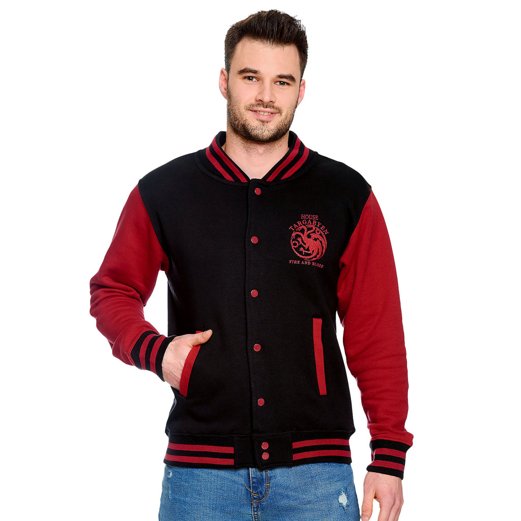 Product image Game of Thrones - House Targaryen College Jacket black-red
