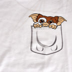 Imagen del producto Gremlins - Camiseta de bolsillo Gizmo para mujer blanca