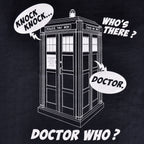 Imagen del producto Doctor Who - Camiseta azul Tardis Knock Knock