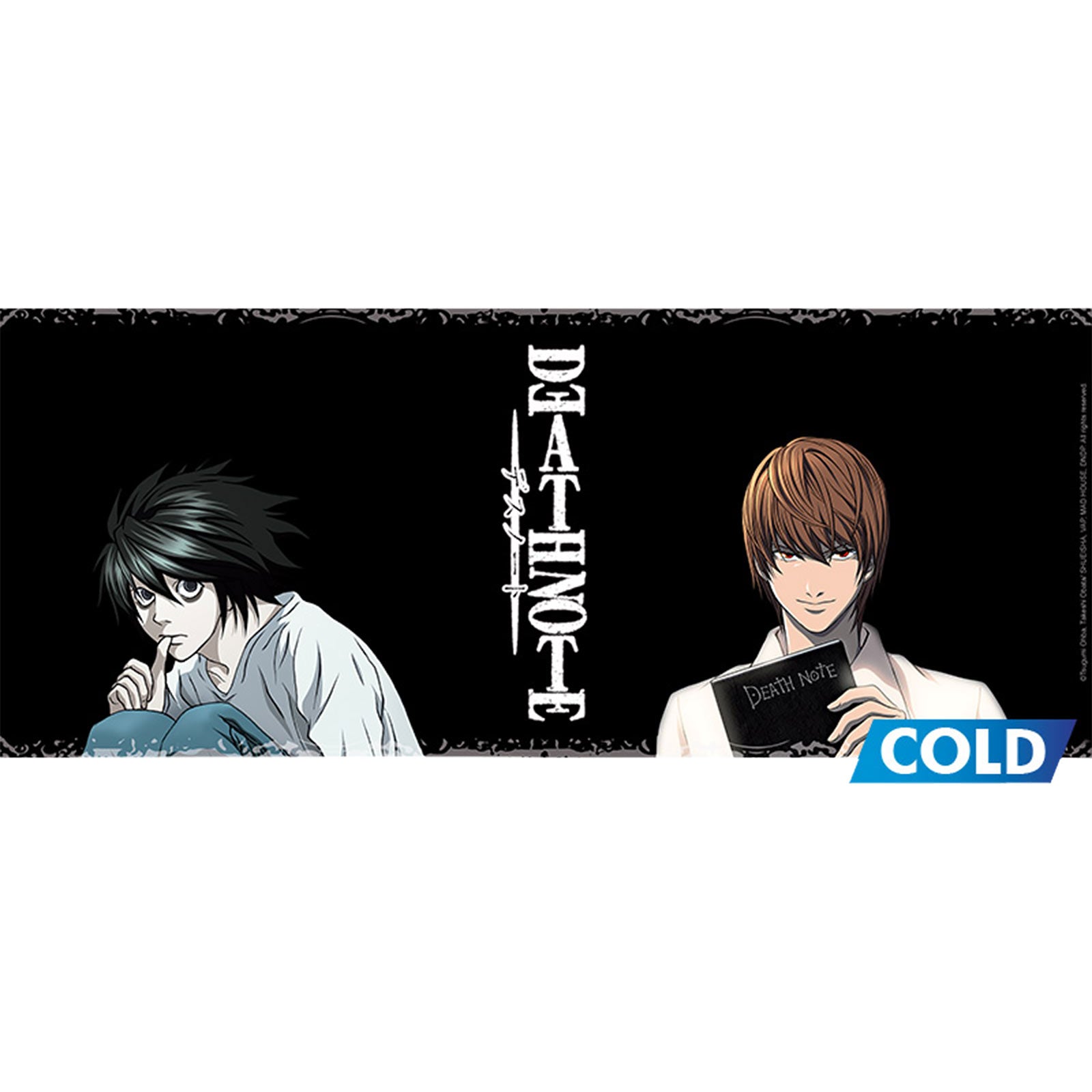 Imagen del producto Death Note - Light Yagami & L Lawliet Taza con efecto térmico