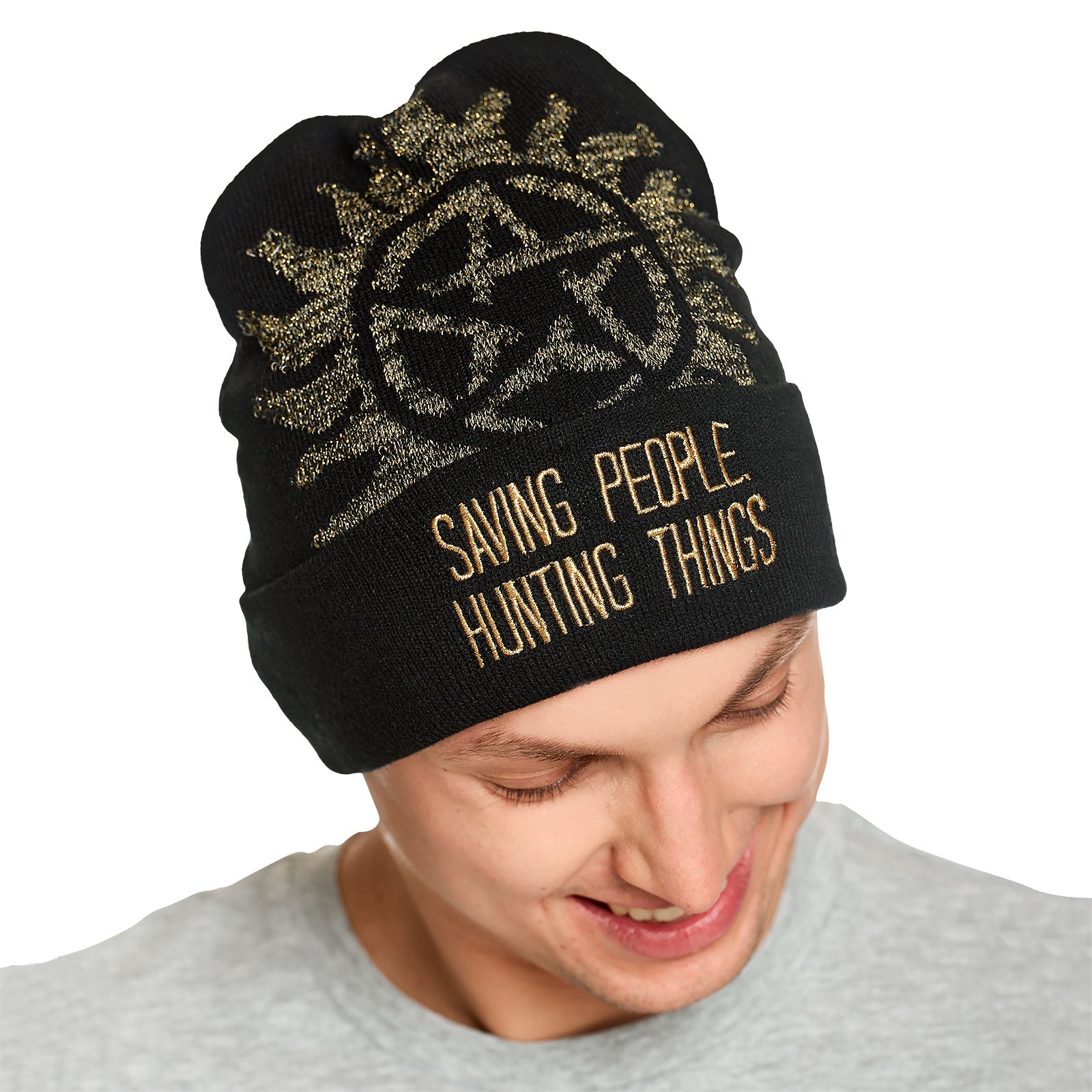 Imagen del producto Supernatural - Gorro con Símbolo de Protección contra Posesión