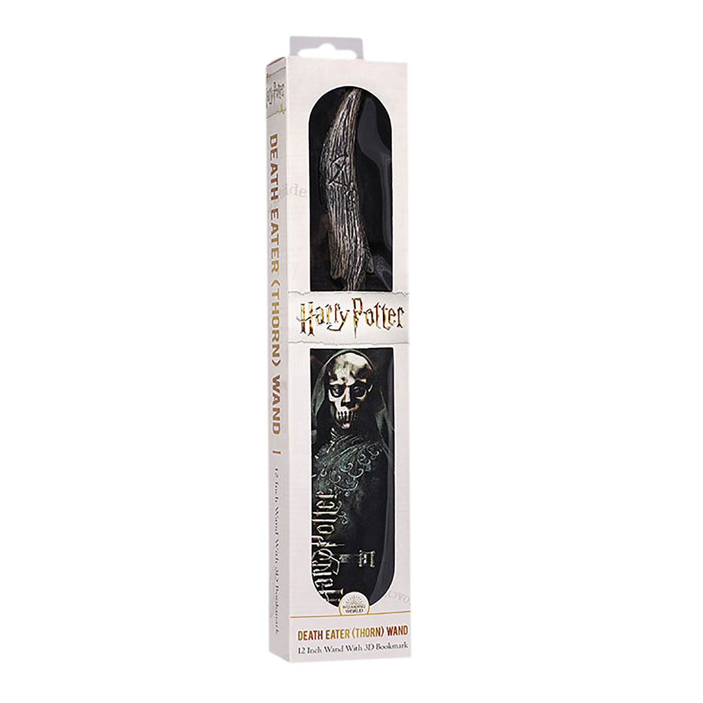 Imagen del producto Varita de Mortífago para jóvenes magos con marcador de libros - Harry Potter