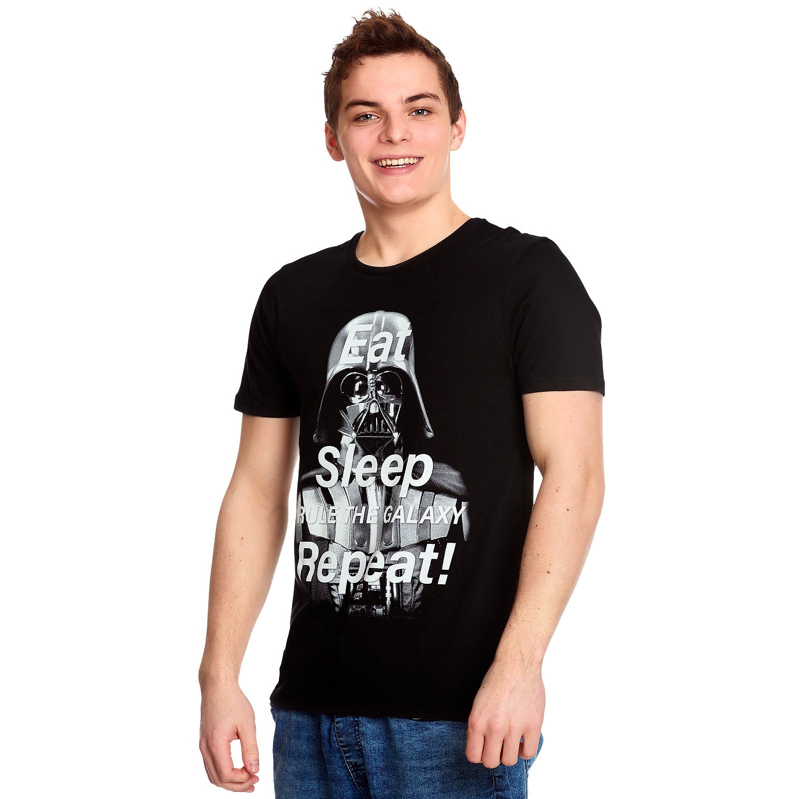 Imagen del producto Star Wars - Camiseta negra de Darth Vader Daily Routine