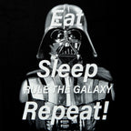 Imagen del producto Star Wars - Camiseta negra de Darth Vader Daily Routine