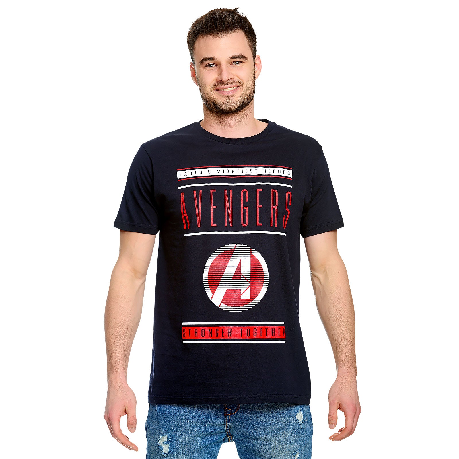 Imagen del producto Avengers - Camiseta azul Stronger Together