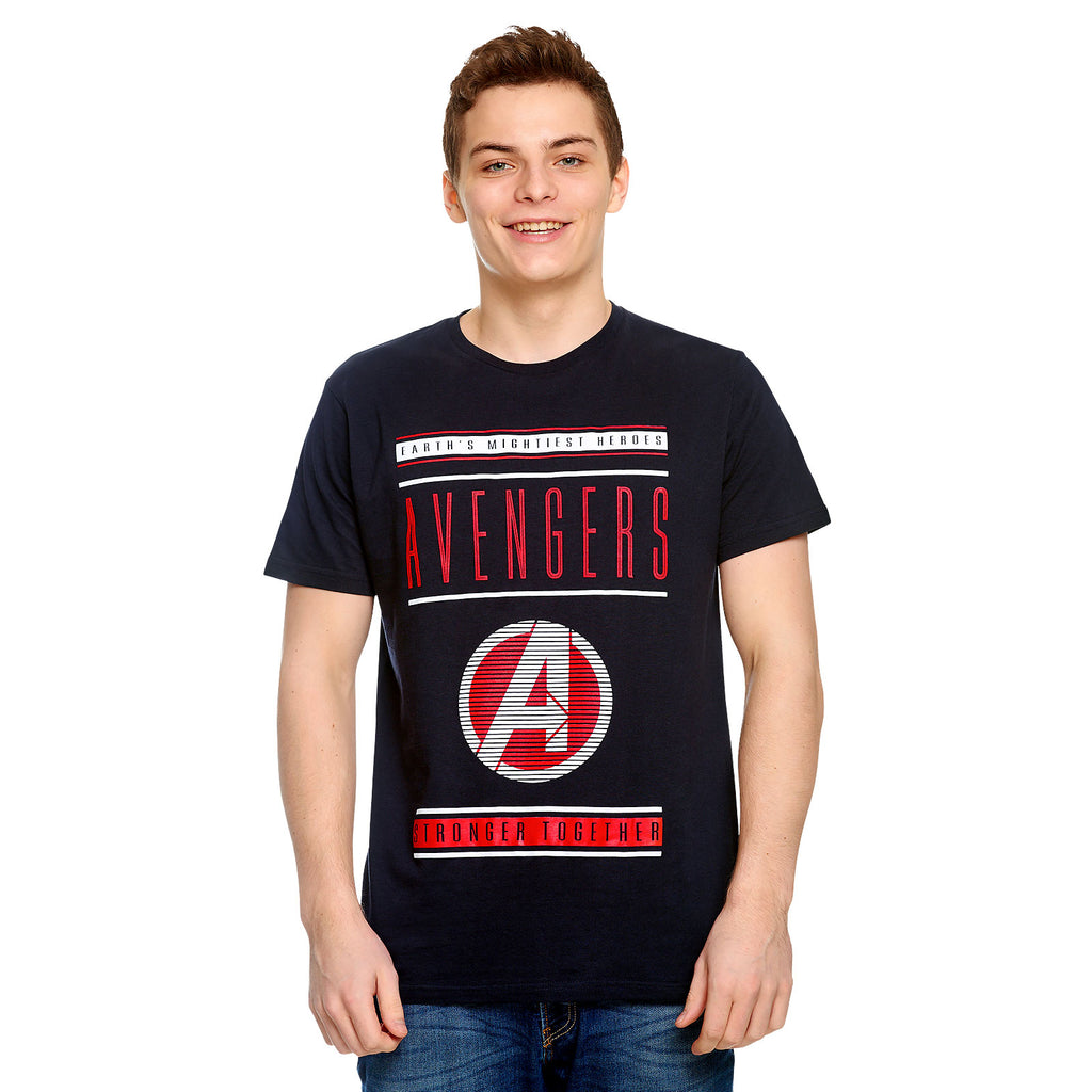 Imagen del producto Avengers - Camiseta azul Stronger Together