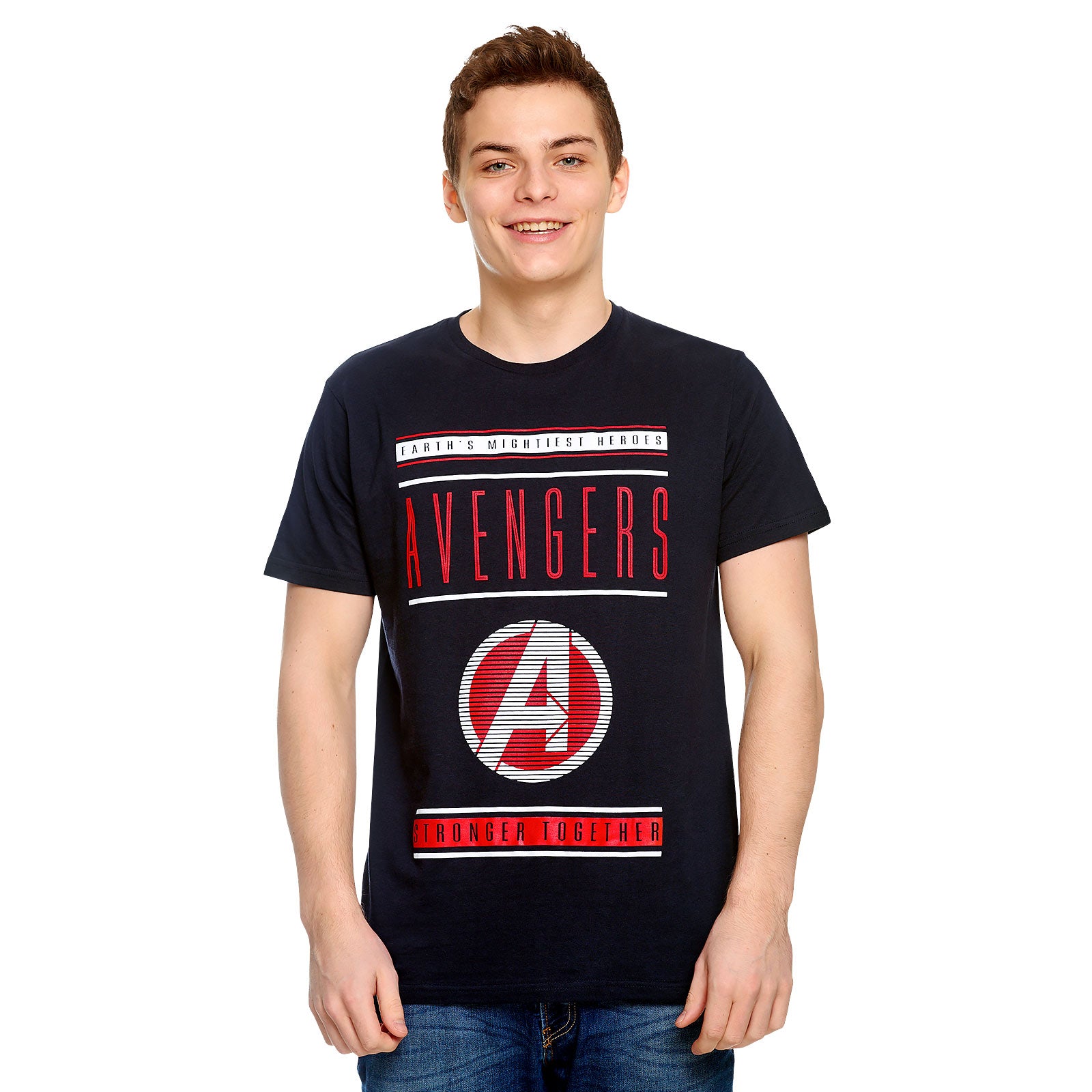 Imagen del producto Avengers - Camiseta azul Stronger Together