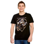 Imagen del producto Avengers - Camiseta negra con escudo de Thanos