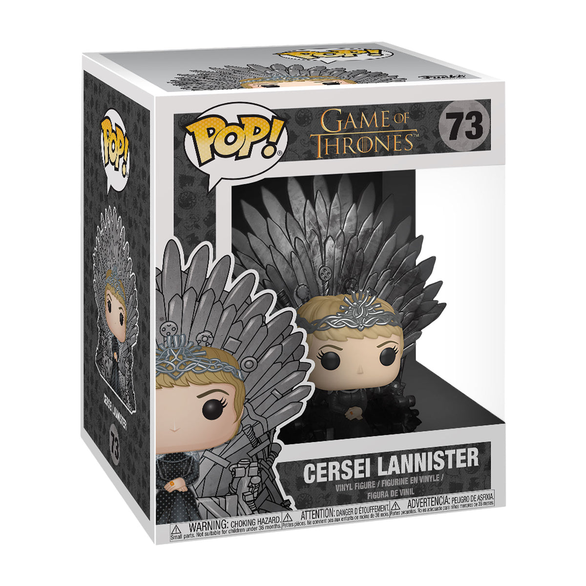 Imagen del producto Juego de Tronos - Cersei Lannister con Trono de Hierro Figura Funko Pop
