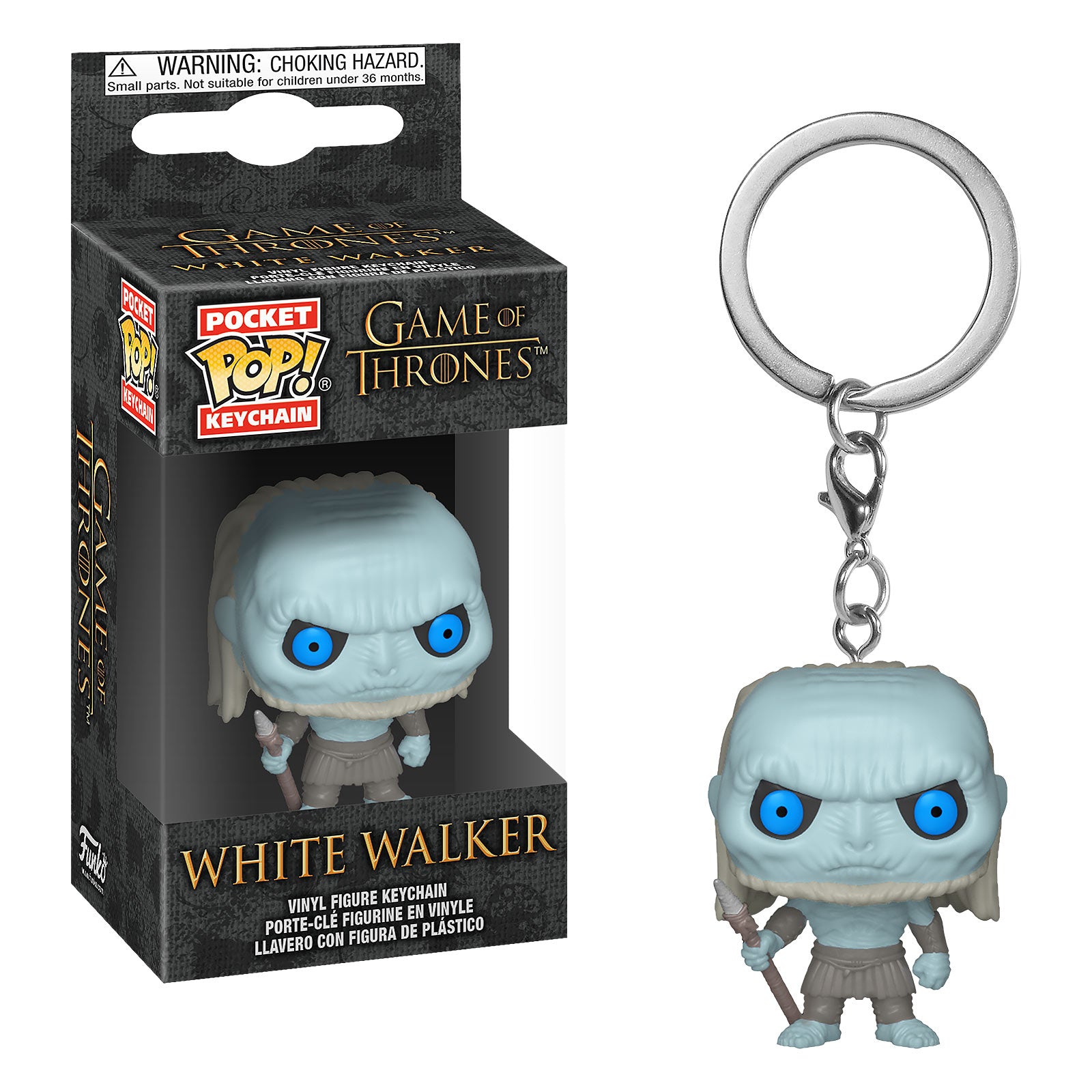 Imagen del producto Juego de Tronos - Llavero Funko Pop White Walker