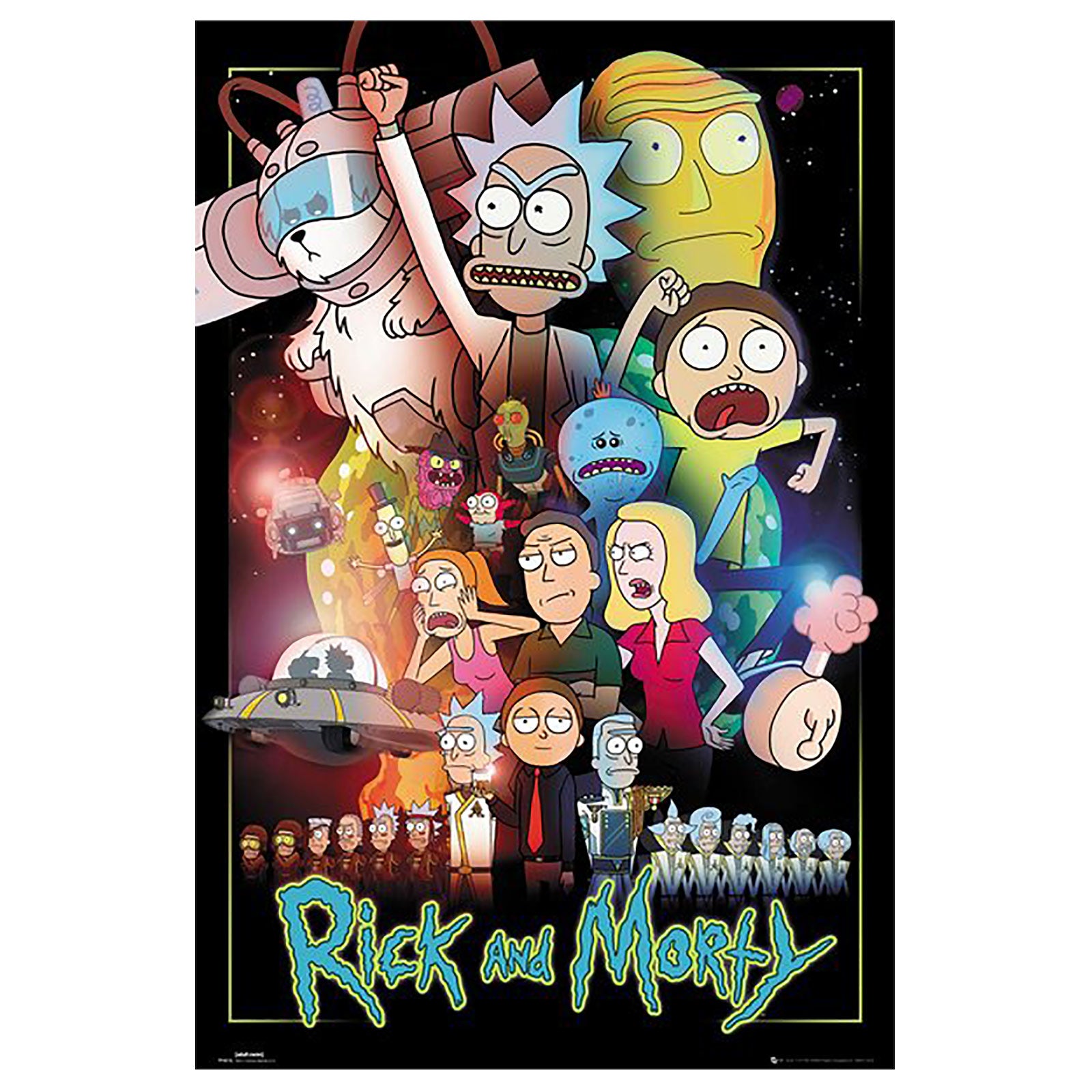 Imagen del producto Rick and Morty - Wars Maxi Póster
