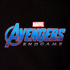 Imagen del producto Avengers - Sudadera con capucha negra con logo de Endgame