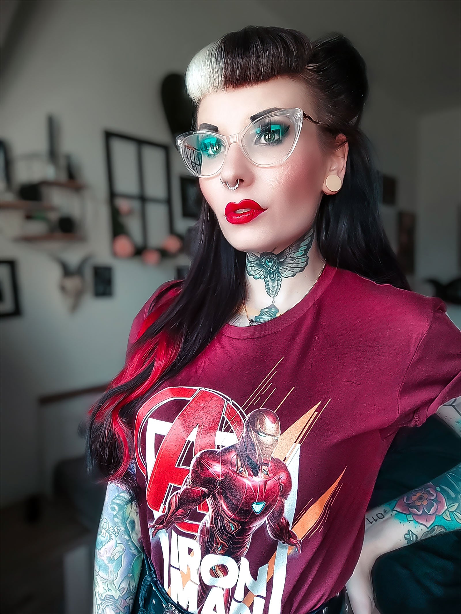 Imagen del producto Avengers - Camiseta roja de Iron Man Fly