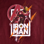 Imagen del producto Avengers - Camiseta roja de Iron Man Fly